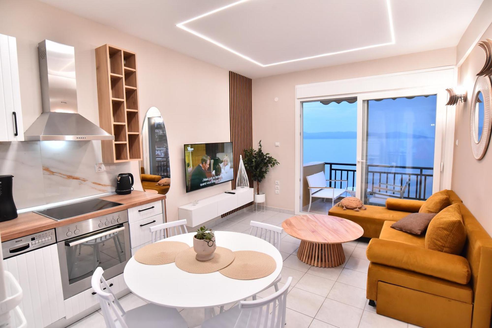 Infinity Blue Lux Suit Kavala Dış mekan fotoğraf