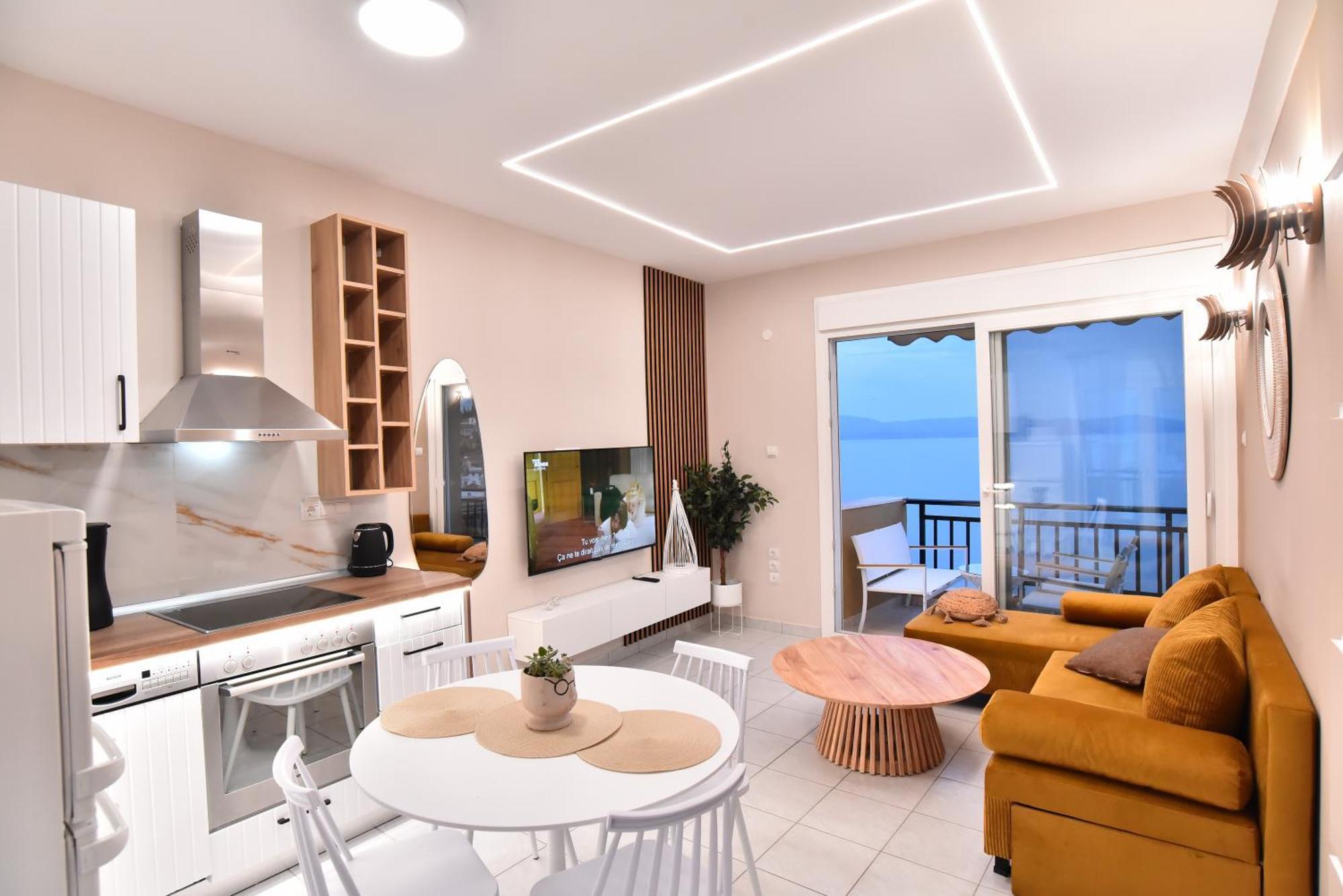 Infinity Blue Lux Suit Kavala Dış mekan fotoğraf