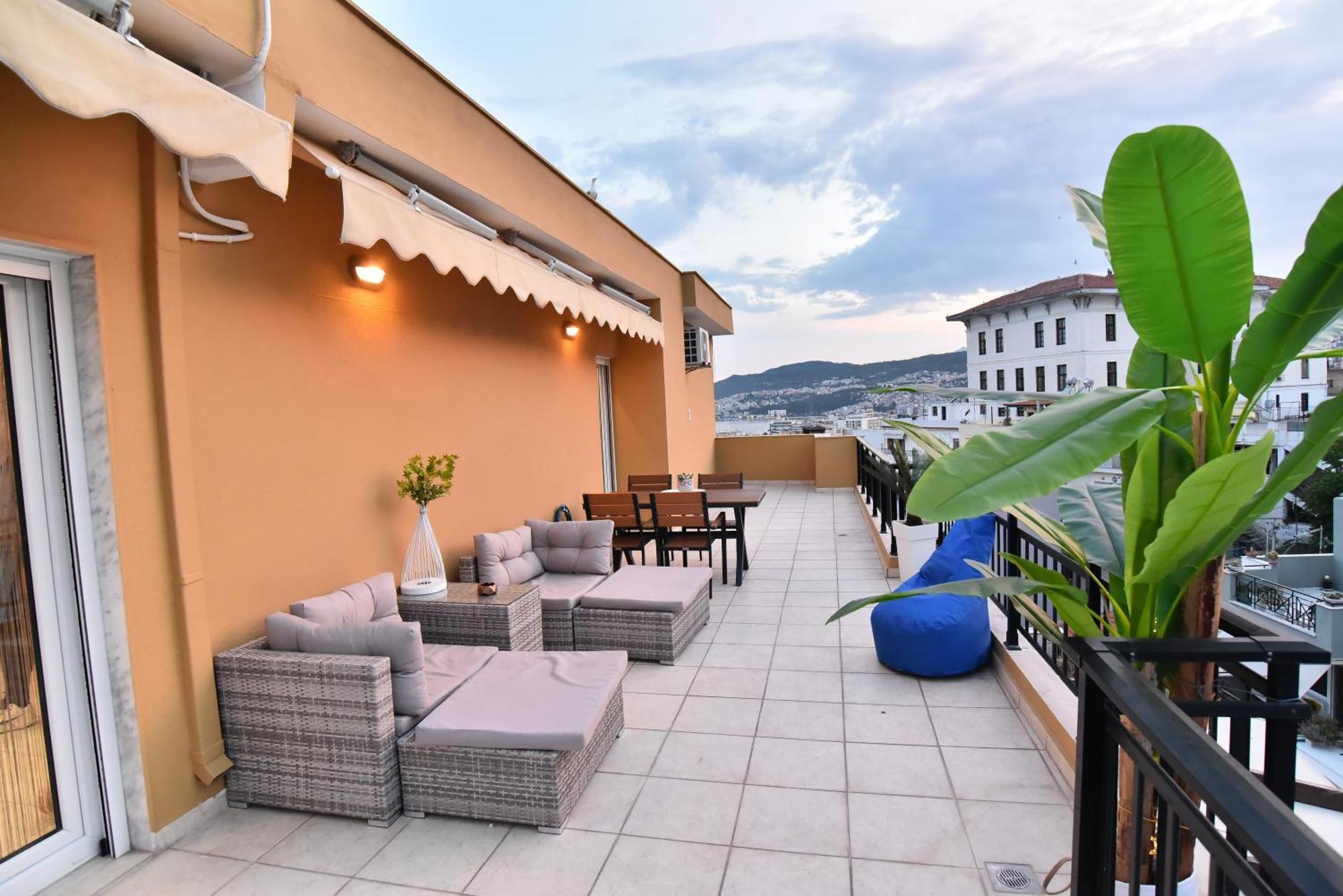 Infinity Blue Lux Suit Kavala Dış mekan fotoğraf